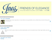 Tablet Screenshot of friends-of-elegance-dk.blogspot.com