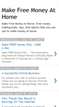 Mobile Screenshot of make-free-money-at-home-tips.blogspot.com