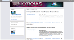 Desktop Screenshot of noticiasmegavision.blogspot.com