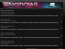 Tablet Screenshot of noticiasmegavision.blogspot.com