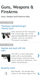 Mobile Screenshot of guns-weapons-firearms.blogspot.com