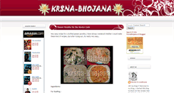 Desktop Screenshot of krsnabhojana.blogspot.com