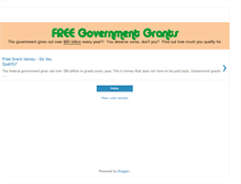 Tablet Screenshot of free-gov-grants.blogspot.com