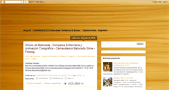 Desktop Screenshot of carnavalescoshow.blogspot.com