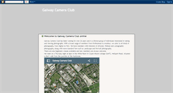 Desktop Screenshot of galwaycameraclub.blogspot.com