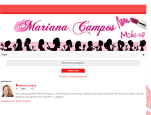 Tablet Screenshot of marianacamposmake-up.blogspot.com