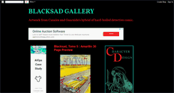 Desktop Screenshot of blacksad-gallery.blogspot.com