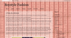 Desktop Screenshot of boystylefashion.blogspot.com