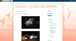 Desktop Screenshot of havanalojadamoda.blogspot.com