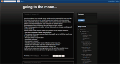 Desktop Screenshot of goingtotheothersideofthemoon.blogspot.com