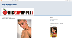 Desktop Screenshot of biggayapple.blogspot.com