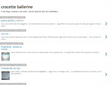 Tablet Screenshot of crocetteballerine.blogspot.com