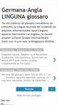 Mobile Screenshot of glossaro-linguna.blogspot.com