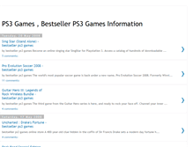 Tablet Screenshot of bestseller-ps3-games.blogspot.com