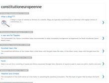 Tablet Screenshot of constitutioneuropeenne.blogspot.com