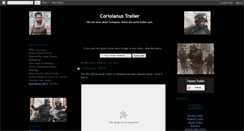 Desktop Screenshot of coriolanus-movie-trailer.blogspot.com