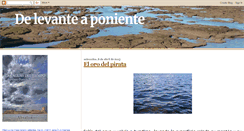 Desktop Screenshot of levanteaponiente.blogspot.com