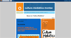 Desktop Screenshot of culturamediaticamontse.blogspot.com