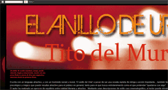 Desktop Screenshot of elanillodeuriel.blogspot.com