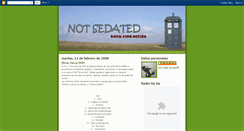 Desktop Screenshot of notsedated88.blogspot.com