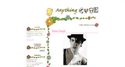 Desktop Screenshot of anything-cute.blogspot.com