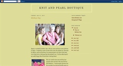 Desktop Screenshot of knitsb.blogspot.com