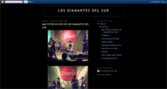 Desktop Screenshot of losdiamantesdelsur.blogspot.com