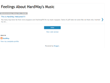 Tablet Screenshot of hardwaymusic.blogspot.com