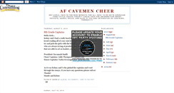 Desktop Screenshot of americanforkcavemencheer.blogspot.com