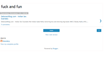 Tablet Screenshot of fuckingfun.blogspot.com