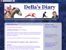 Tablet Screenshot of dellas-diary.blogspot.com