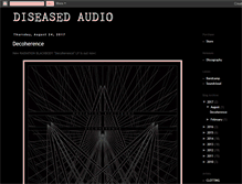 Tablet Screenshot of diseasedaudio.blogspot.com