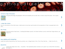 Tablet Screenshot of gastropodtreefrog.blogspot.com