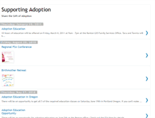 Tablet Screenshot of adoptionhub.blogspot.com