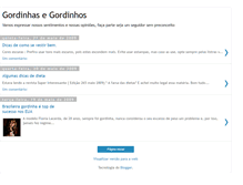 Tablet Screenshot of gordinhasegordinhos.blogspot.com