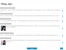 Tablet Screenshot of pinkyjay.blogspot.com