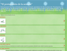 Tablet Screenshot of elprotagonistadelasemana.blogspot.com