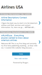 Mobile Screenshot of airlinesusa.blogspot.com