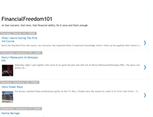 Tablet Screenshot of financialfreedom101.blogspot.com