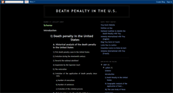 Desktop Screenshot of deathpenaltyintheus.blogspot.com