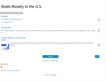 Tablet Screenshot of deathpenaltyintheus.blogspot.com