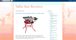 Desktop Screenshot of goodtablesaw.blogspot.com