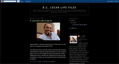 Desktop Screenshot of bclecarlifefiles.blogspot.com