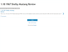 Tablet Screenshot of 67shelbymustang.blogspot.com