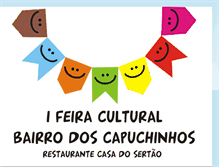 Tablet Screenshot of feiraculturalbairrodoscapuchinhos.blogspot.com