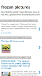Mobile Screenshot of frozenpictures.blogspot.com