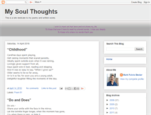 Tablet Screenshot of markssoulthoughts.blogspot.com