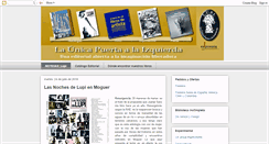 Desktop Screenshot of launicapuertaalaizquierda.blogspot.com