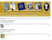 Tablet Screenshot of launicapuertaalaizquierda.blogspot.com