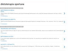 Tablet Screenshot of dietoterapia-oportuna.blogspot.com